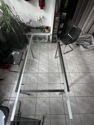 Table bureau chrome et - bureau,