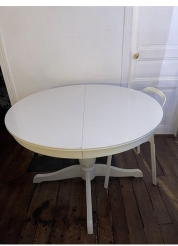 Table ronde avec rallonge - table,