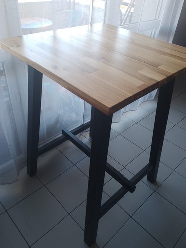 Table haute ikea tydyn planche - tydyn,