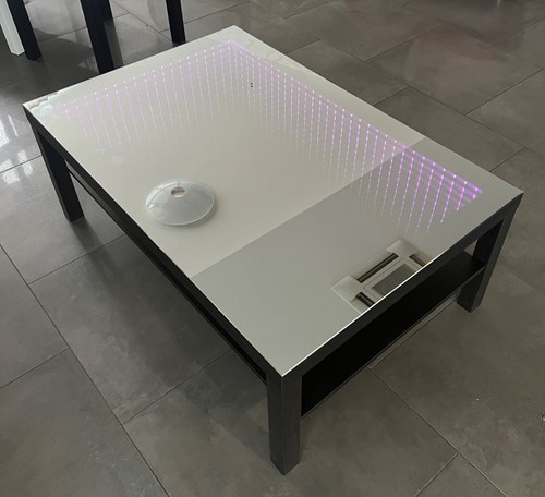 Table basse miroir infini - table,
