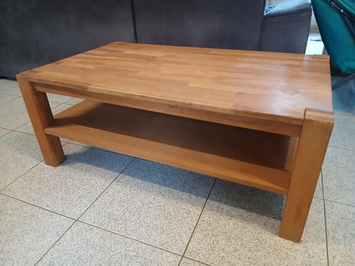 Table basse bois massif - table,