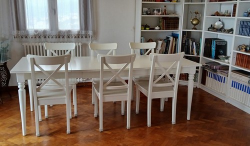 Salle manger extensible - manger, en